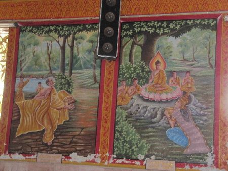 Im Tempel drinnen