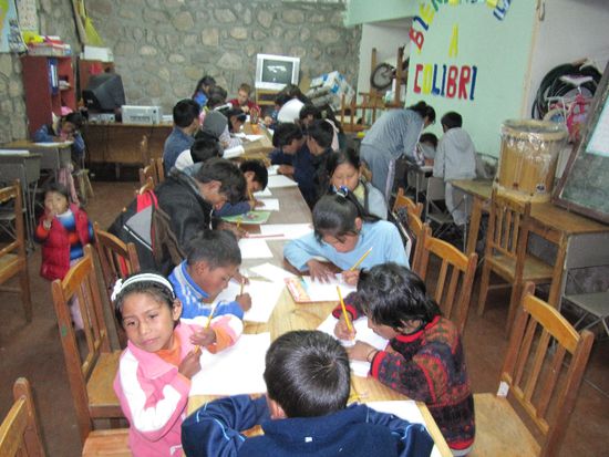 und da sind sie mal fleißig und arbeiten...ruhig...einigermaßen