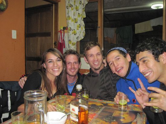 ich, Eric, Andi, Juanca und Fernando