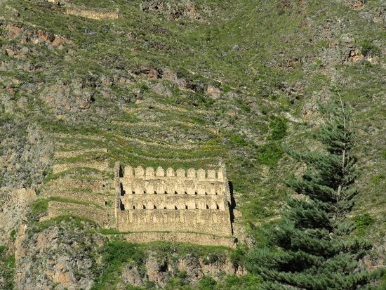 Getreidespeicher...eh ganz leicht zu erreichen.