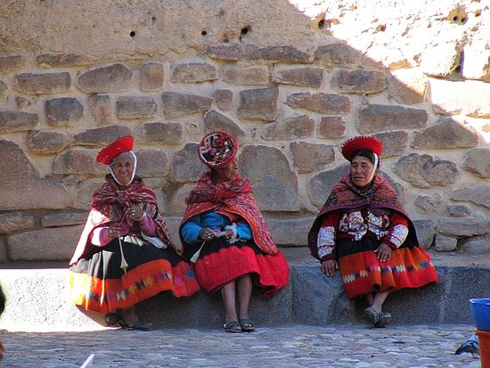 typische Tracht am Land