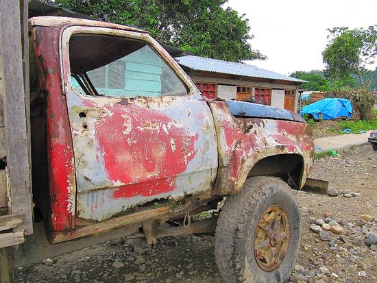 Nichts ist so alt, dass nicht damit gefahren werden kann - auch wenn schon Gras rauswächst