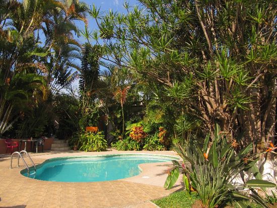 unser Pool im Hostel