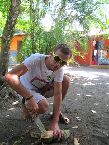 master of desaster: der Kokosnuss -Man