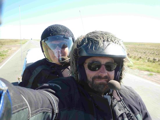 Bei Sonnenschein geht´s dann wieder weiter