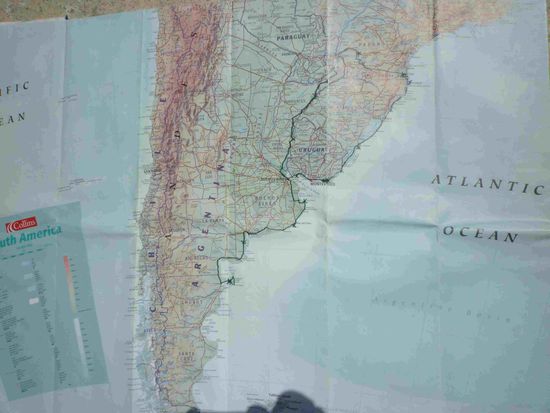 Hier hat euch Arno eingezeichnet, wo wir schon überall gefahren sind!