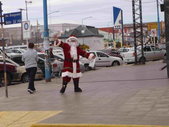 Weihnachtsmann in Rio Grande
