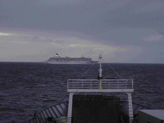 Das Kreuzfahrtsschiff