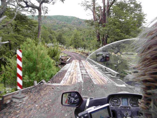 Ausfahrt im NP Villarrica