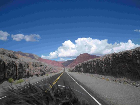 Die Landschaft ist immer wieder traumhaft