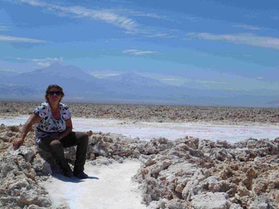Rund um mich nur Salz - braun, weiß, dunkel, hell