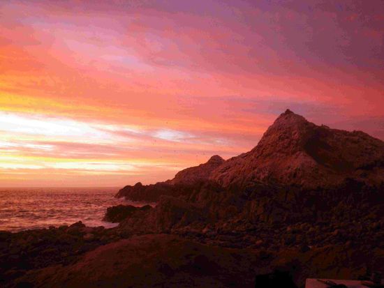 Sonnenuntergang am Meer