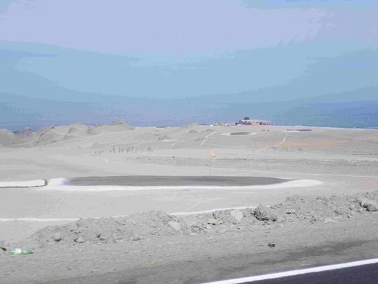 Ein Golfplatz mitten in der Wüste