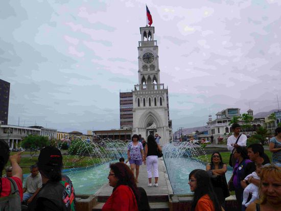 Die Plaza von Iquique