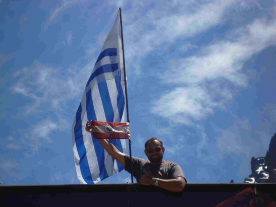 Die österr. Fahne ist gehisst!!!