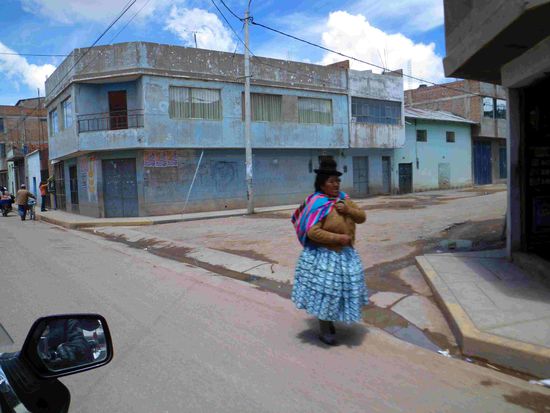Typische Frauen im Altiplano