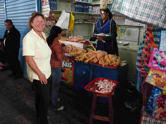 So sehen glückliche Hühner aus - ich glücklich und den Rest seht ihr ja 