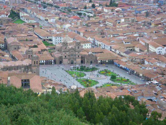 Blick über Cusco