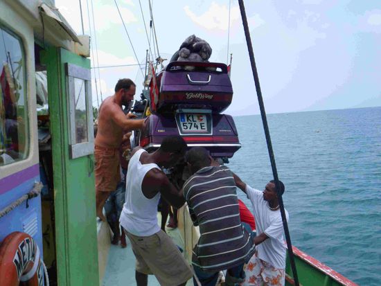 Nun wieder runter vom Segler
