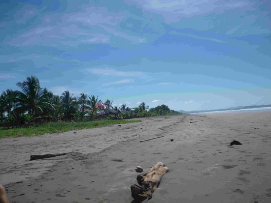 Für Anita und Luki - eh schon wissen warum - der Strand von Las Lajas in Panama