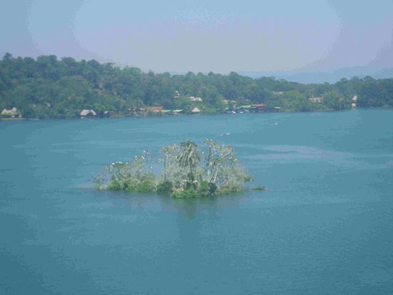 Blick auf den Rio Dulce