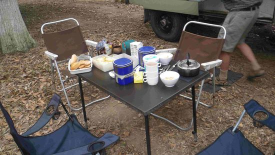 Unser Frühstückstisch 