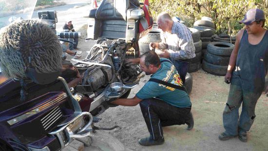 Dann heisst es alles abschrauben