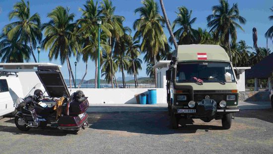 Unser Stellplatz für heute Nacht