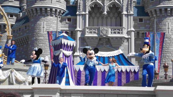 Mickey, Minni und Goofy