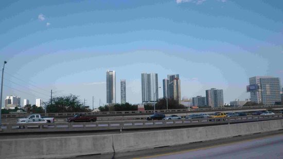 Ein Teil der Skyline von Miami