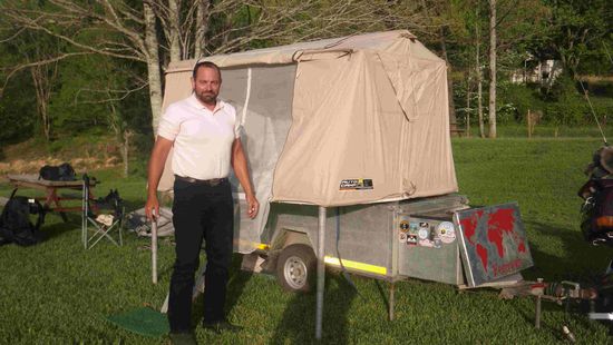 Unsere letzte Campingnacht auf dieser Reise