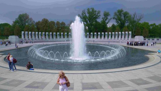 Die Gedänkstette für den 2. Weltkrieg