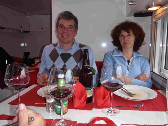 Sigrid und Gerhard aus Bregenz - unsere Gastgeber am 24.12.2009