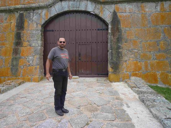 Vor der Festung Santa Clara