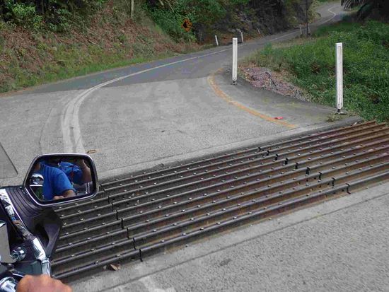 Etwas grobe Regengitter