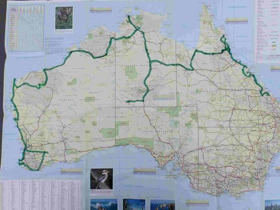 Wir sind nun schon die neunte Woche unterwegs und haben ca. 16500 km heruntergespult 