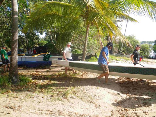 Und das Boot wassern