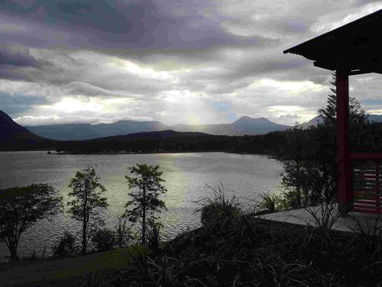 Blick auf den Stausee