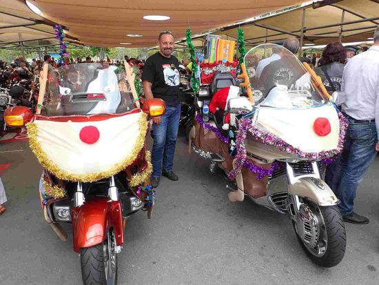 Weihnachtliche Goldwing