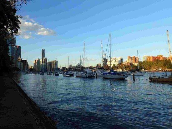 Blick auf den Brisbane River