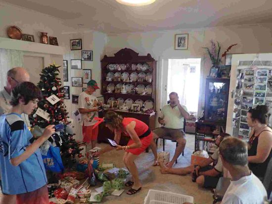 Großes Packerlverteilen