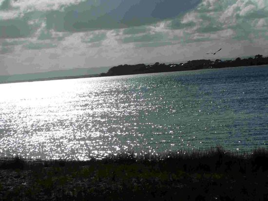 Sonnenuntergang am Brisbane River