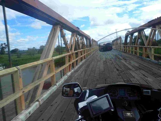 Eine etwas größere klapprige