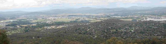 Panoramablick Canberra
