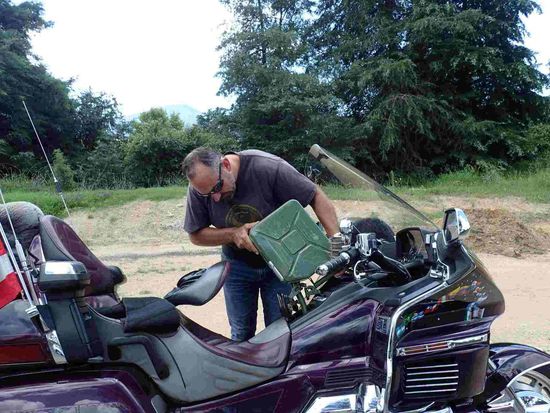 Der Tankstellenverweigerer hat heute zugeschlagen - war nicht notwendig