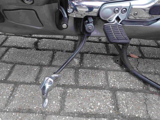 Der kaputte Seitenständer