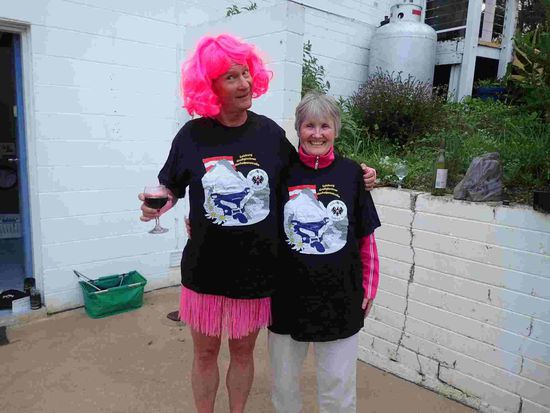 Die Gewinnerinnen der T-Shirts