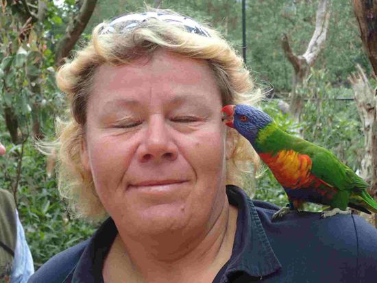 Schnell Augen zu bevor er mich dort erwischt