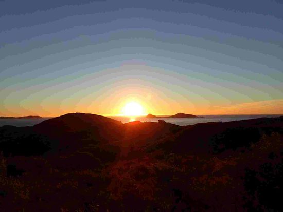 Ein toller Sonnenuntergang 