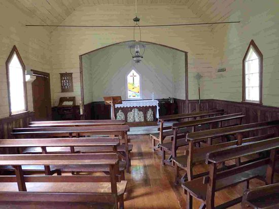 Die schöne alte Kirche